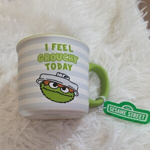 NWT Sesame Street Oscar the Grouch Mug